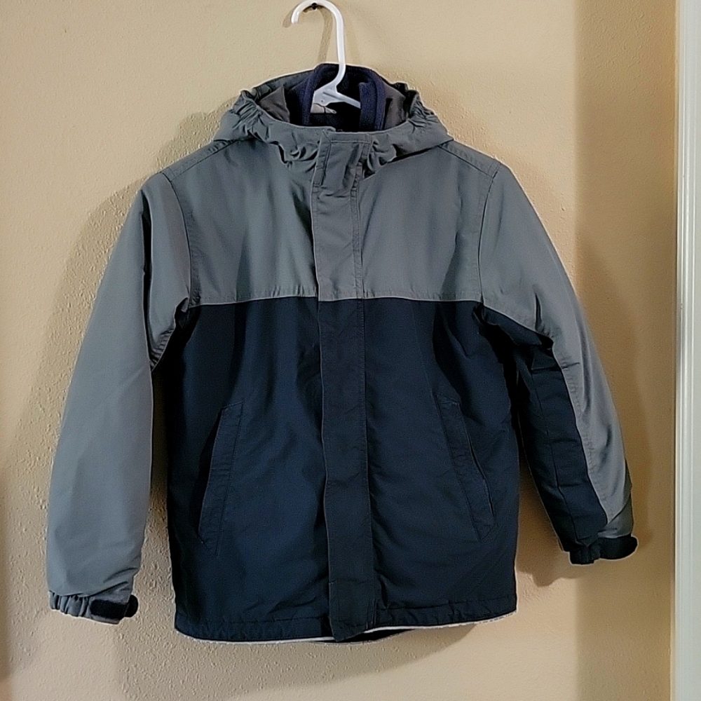 Lands End-Kids Water Resistance Insulated 2-in-1 Coat